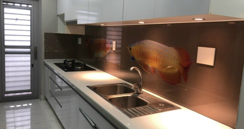 bep can ho cho thue 4 810x430 - Cho thuê căn góc chung cư Scenic Valley 1, 03pn, căn góc, giá 26tr/tháng, đầy đủ nội thất.