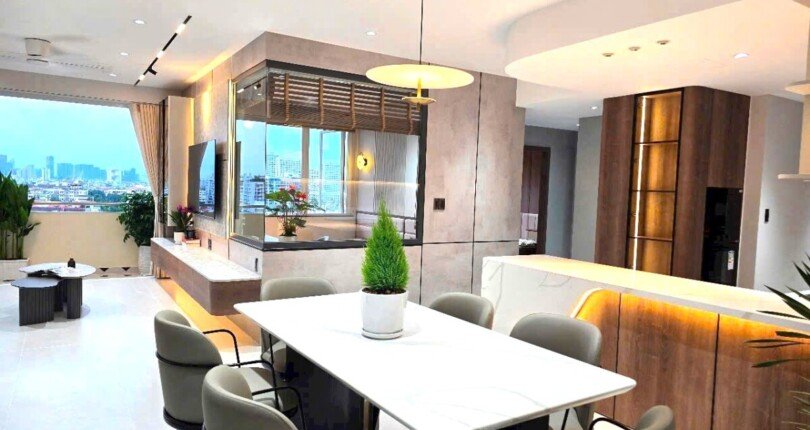 can canh phong an sang trong 810x430 - Bán căn hộ 3pn chung cư Grand View A Quận 7 nội thất cao cấp