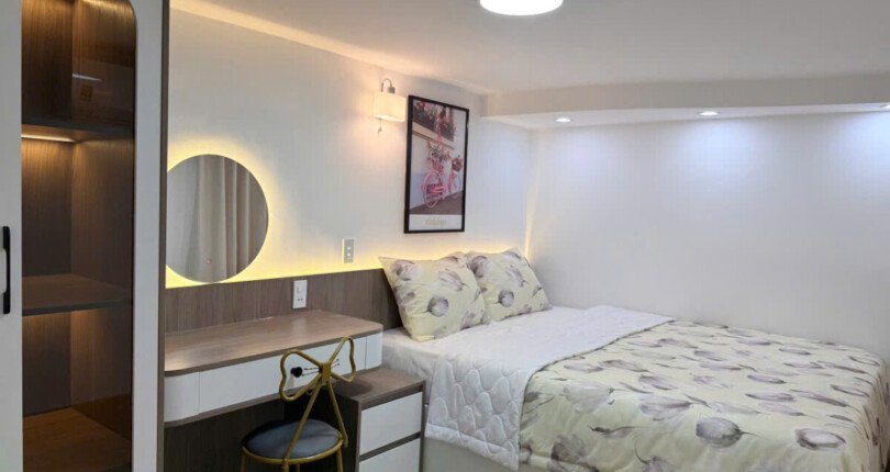 cho thue can ho sky garden 1 7 810x430 - Cho thuê căn hộ Duplex Sky Garden 1. DT 100m2- Nhà đẹp- 3 Phòng ngủ- Đầy đủ nội thất- Giá thuê 1.500 USD/Tháng