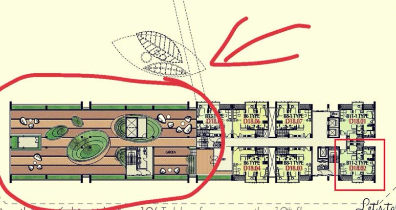 mat bang vi tri can ho cho thue 810x430 - Giá cho thuê căn hộ 2 phòng ngủ lầu 18, căn góc, block D, chung cư Midtown M7 T3/2025