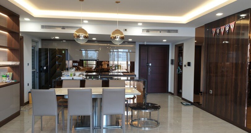 phong an can ho cho thue 810x430 - Cho thuê căn hộ 133m2, chung cư Scenic Valley 1, giá 1.800$/tháng, nội thất cao cấp, xem nhà dễ.