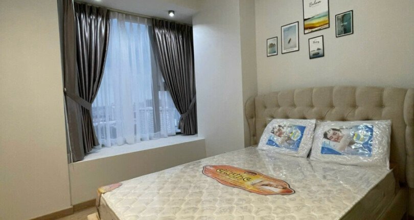 phong ngu can ho cho thue 15 810x430 - Cho thuê căn hộ 2pn chung cư The Peak ( M8 Midtown ) nội thất căn hộ đầy đủ, xem nhà dễ.