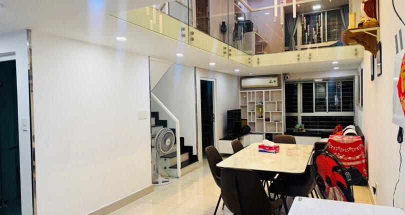 ban can duplex sky garden 1 5 810x430 - Bán căn Duplex Sky Garden 1. DT 165m2 Căn góc 4 Phòng+3wc+ Nội thất cao cấp- Giá bán 8.5 Tỷ (TL)