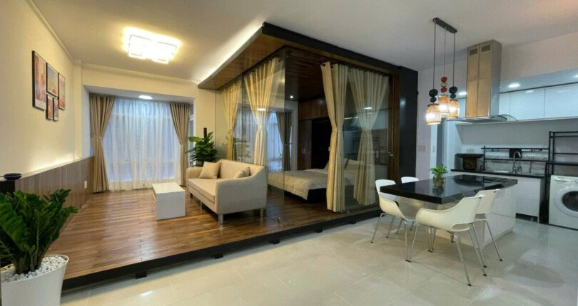 ban can ho sky garden 3 18 1 810x430 - Bán căn hộ Studio tại Sky Garden 3. DT 56m2 Nhà đẹp- Đang cho thuê 14 Triệu. Nội thất như hình- Giá 4 Tỷ
