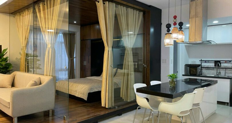 ban can ho sky garden 3 3 8 810x430 - Bán căn hộ Studio tại Sky Garden 3. DT 56m2 Nhà đẹp- Đang cho thuê 14 Triệu. Nội thất như hình- Giá 4 Tỷ