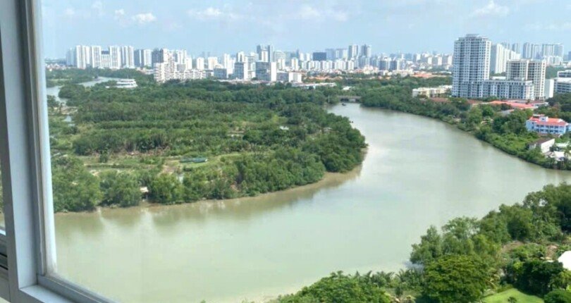can ho lien ke song 810x430 - Giá mua bán căn hộ 3pn diện tích 180m2 chung cư Riverside Residence Quận 7 T4/2025
