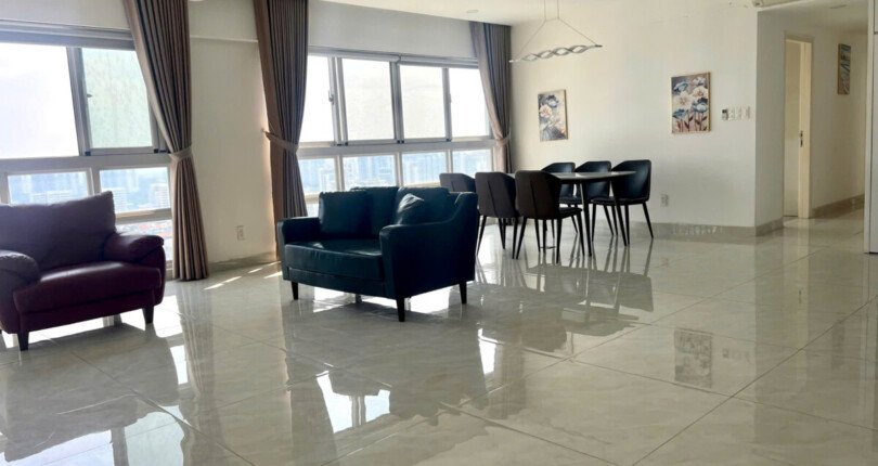 hinh anh mua ban can ho lau 26 chung cu happy valley quan 7 810x430 - Giá mua bán căn hộ 3 phòng ngủ, 135m2 lầu 26 khu R15 chung cư Happy Valley Quận 7