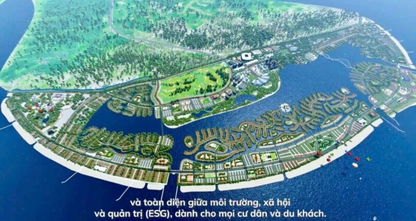 hinh phoi canh toan canh khu do thi vinhomes green paradise can gio 810x430 - Mua bán nhà Biệt thự nguyên căn số A21 Khu đô thị Vinhomes Green Paradise Cần Giờ T4/2025