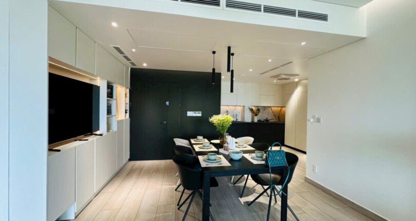 phong an can ho ban 4 810x430 - Bán căn hộ chung cư Reiverside Residence , diện tích 130m2, giá 13.8 tỷ, nhà mới , nội thất đầy đủ.