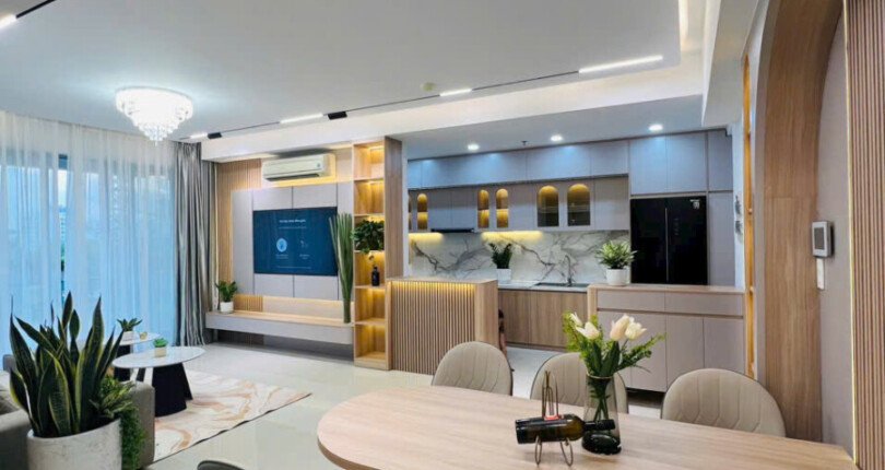 ban can ho green valley 1 810x430 - Chuyển nhượng CH Green Valley. DT 120m2 Thiết kế 3 Phòng-2wc- View sân Goft. Full nội thất- Giá 9.8 Tỷ