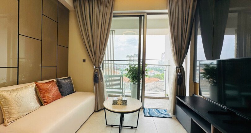 cho thu can ho midtown m7 4 810x430 - For rent Midtown apartment in Phu My Hung- Area 80m2-2 bedrooms and 2 toilets- high floor. Price 23M/ Month