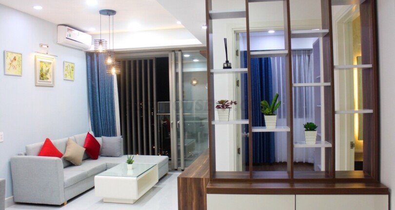 cho thue can ho hung phuc happy residence 15 1 810x430 - Cho thuê căn hộ Hưng Phúc Happy residence. DT 82m2 Nhà đẹp 2 phòng-2wc lầu cao- Đủ nội thất- Giá 19 Triệu/Tháng