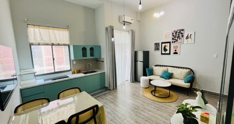 cho thue can ho hung vuong 1 1 810x430 - Cho thuê căn hộ Hưng Vượng 1. DT 70m2 Nhà đẹp- Nội thất đầy đủ- 2 Phòng-2wc- Giá thuê rẻ 10 Triệu/Tháng