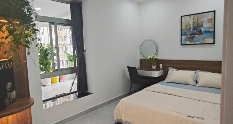 cho thue can ho san vuon sky garden 2 4 810x430 - Cho thuê căn hộ sân vườn Sky Garden 2. Tổng diện tích 115m2 Nhà đẹp- 3 Phòng-2wc- có sân rộng- Giá 35 Triệu/Tháng