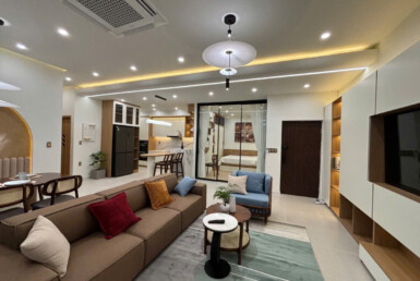 phong khach can ho ban 42 385x258 - Bán căn hộ cao cấp The grand View, 119m2, giá 10.5 tỷ, 03pn, hà đẹp , nội thất mới 100 %.