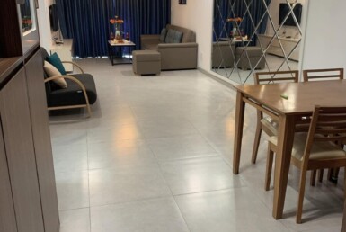 phong khach can ho cho thue 385x258 - Cho thuê căn hộ chung cư Scenic Valley 1, 80m2, 02pn, giá 19tr/tháng, nội thất đầy đủ.