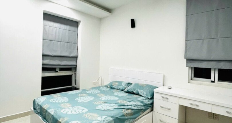 phong ngu can ho cho thue 810x430 - Cho thuê căn hộ chung cư Sky Garden 3, 68m2, 02pn, giá 16tr/tháng, nội thất đầy đủ, xem nhà dễ.