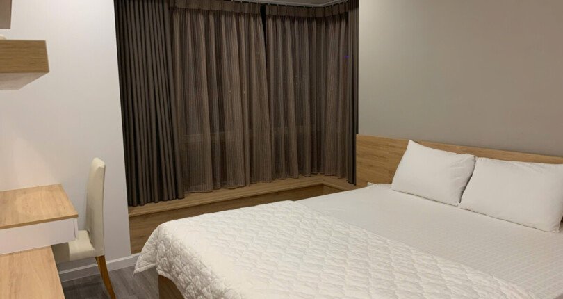 phong ngu chinh trong can ho cho thue 810x430 - Giá cho thuê căn hộ 3pn block C view biệt thự chung cư Hưng Phúc Happy Residence Quận 7 T5/2025