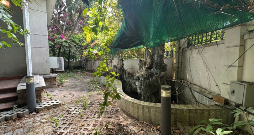 san vuon nha biet thu ban 810x430 - Giá mua bán nhà Biệt thự nguyên căn góc 3 mặt đường nội khu Phú Gia Quận 7 T5/2025