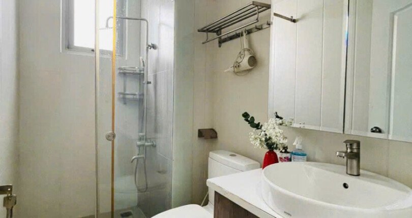 tollet can ho can ban 4 810x430 - Cho thuê căn góc chung cư Scenic Valley 1, 02pn, giá 20tr/tháng, nhà đẹp, đầy đủ nội thất.