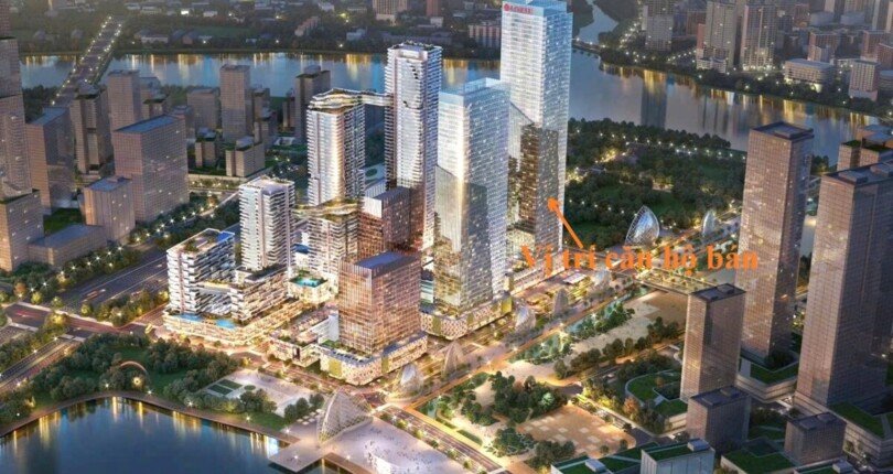 vi tri can ho ban 2 810x430 - Giá mua bán căn hộ 1pn lầu 21 block C chung cư Eco Smart City Thủ Thiêm T6/2025