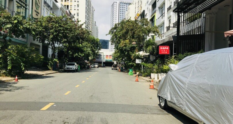 vi tri dat nen mat duong so 6 quan 7 810x430 - Giá mua bán đất nền xây khách sạn góc đường số 6 khu phố Hưng Phước 4 Quận 7 T5/2025