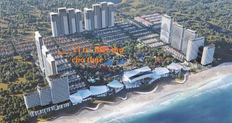 vi tri nha biet thu cho thue 810x430 - Giá cho thuê nhà Biệt thự đơn lập A08 Phân khu Casa Villa Blanca City T6/2025