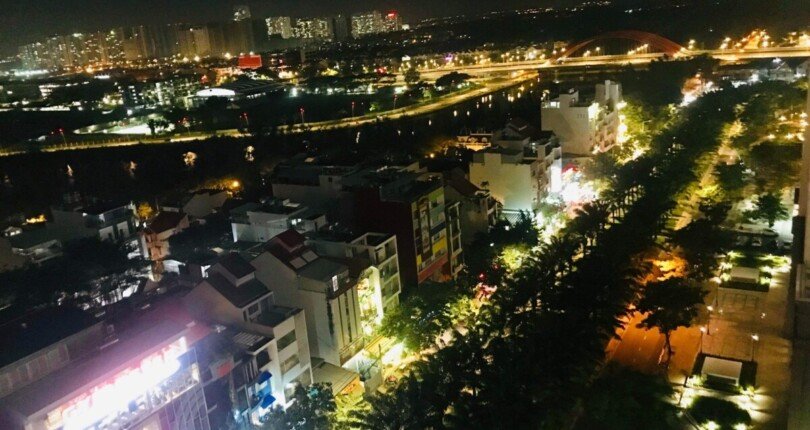 view can ho ban 1 810x430 - Bán căn hộ chung cư Saigon South, 72m2, 02pn, nhà thô, giá 4.4 tỷ, xem nhà dễ.