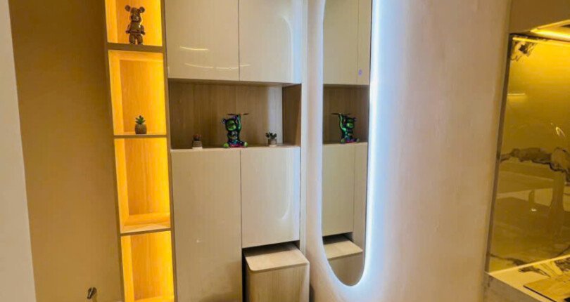 ban can ho sky garden 2 22 810x430 - Bán nhanh CH Đẹp tại Sky Garden 2. DT 81m2 Lầu cao- thiết kế 3 Phòng-2wc- Nội thất mới 100%. Giá 5.740 Tỷ