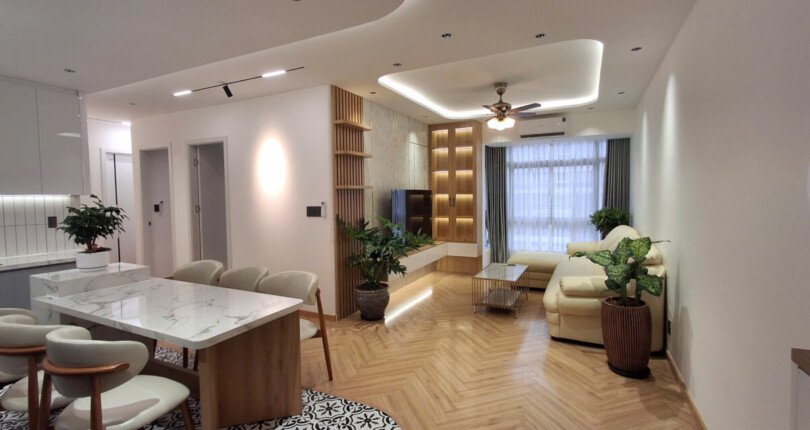 ban can ho sky garden 2 33 810x430 - Cần bán căn hộ Sky Garden 2. DT 88m2 Lầu cao- Nội thất mới- Nhà trống dọn vào ngay- 3 phòng-2wc- Giá 6.450 Tỷ