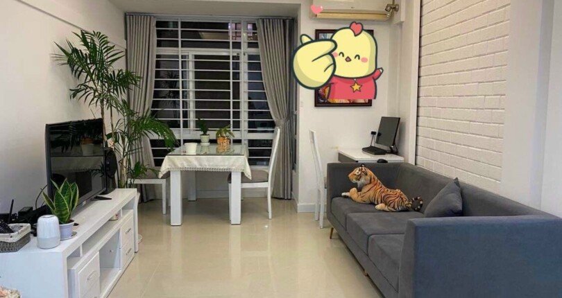ban can ho sky garden 3 6 6 810x430 - Cho thuê căn hộ Sky Garden 3. DT 70m2 Lầu cao- 2 phòng-2wc- Nội thất đầy đủ- Giá thuê 17 Triệu/Tháng