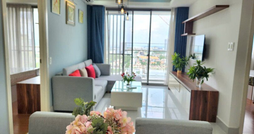 cho thue can ho hung phuc 1 2 810x430 - Cho thuê căn hộ Hưng Phúc Happy residence. DT 82m2 Nhà đẹp-2 Phòng-2wc- Lầu cao- Giá 19 Triệu/Tháng