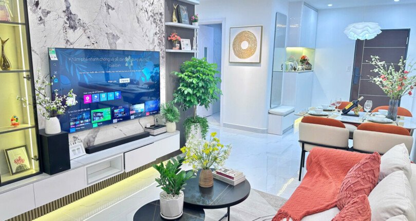 cho thue can ho sky garden 3 10 2 810x430 - Cho thuê căn góc Sky Garden 3. DT 72m2 Nhà rất đẹp- thiết kế 3 Phòng-2wc- Nội thất đầy đủ- Giá 29 Triệu/Tháng