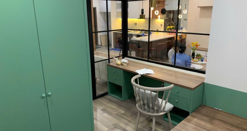 goc phong lam viec 810x430 - Giá cho thuê căn hộ 3pn tháp G chung cư Saigon South Residence Xã Nhà Bè T6/2025