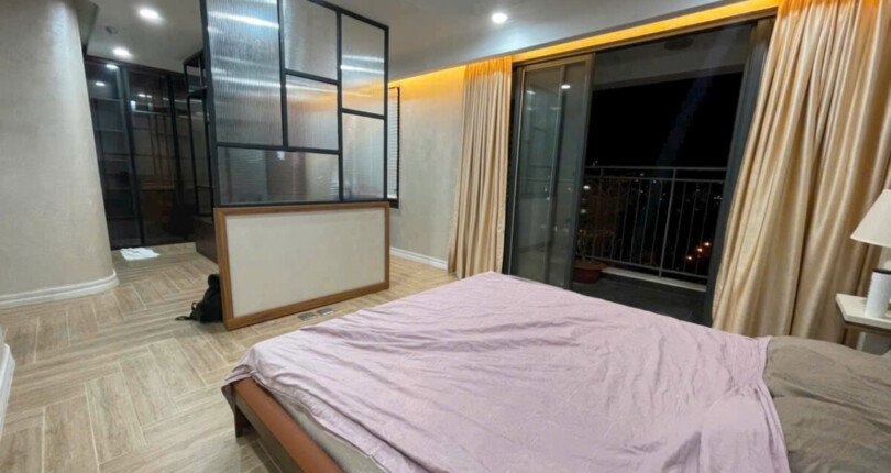 khong gian phong ngu master can ho ban 810x430 - Giá mua bán căn hộ 3 chung cư Nam Phúc Le Jardin phường Tân Mỹ HCM T7/2025
