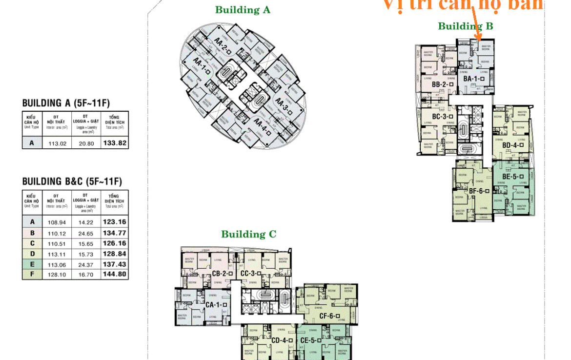 mat bang vi tri can ho ban 1170x738 - Giá mua bán căn hộ 3pn tháp B chung cư Riverpark Residence phường Tân Mỹ T6/2025