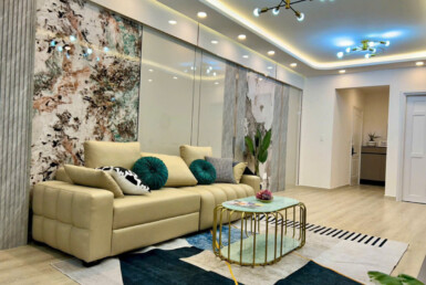 phong khach can ho ban 4 385x258 - Giá mua bán căn hộ 3pn tháp B chung cư Mỹ Khánh 4 Quận 7 T6/2025