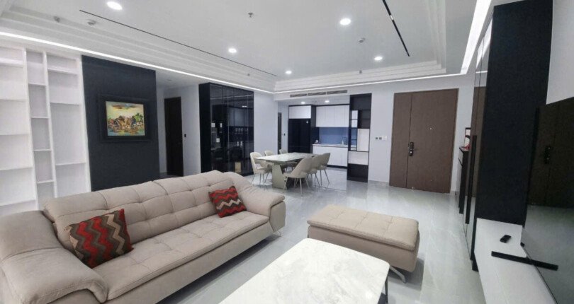 phong khach can ho cho thue 12 810x430 - Cho thuê căn hộ chung cư The Peak ( M8- Midtown ) 126m2, 03pn, giá 2.200usd/tháng, nhà đẹp.