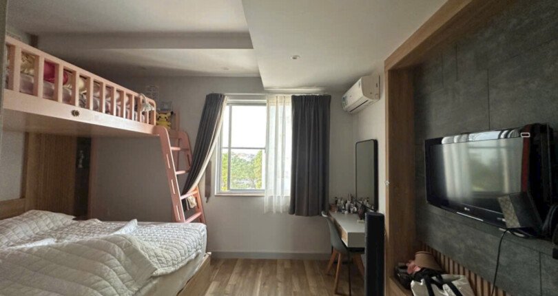 phong ngu nho co giuong tang 810x430 - Giá mua bán căn hộ 3pn chung cư Mỹ Khánh 4 phường Tân Hưng T6/2025