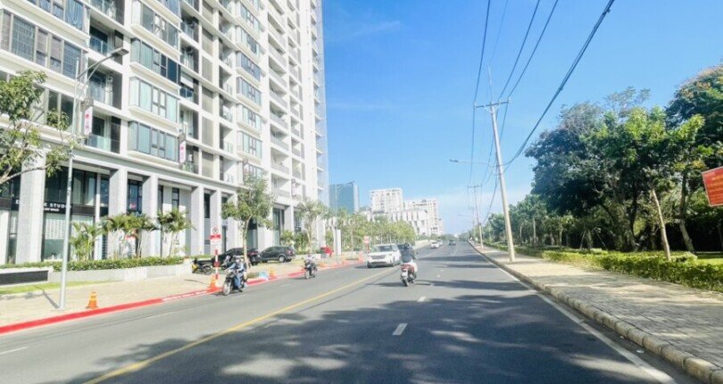 vi tri shophouse mat duong tan phu phuong tan my hcm 810x430 - Giá mua bán Shophouse mặt đường Tân Phú, kdc Midtown phường Tân Mỹ T7/2025