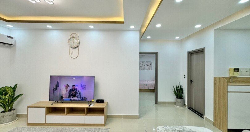 ban can ho dky garden 3 5 810x430 - Bán nhanh CH Sky Garden 3. DT 56m2 Nhà đẹp- Đầy đủ nội thất như hình-2pn-1wc View nam mát mẻ. Giá 4.280 Tỷ