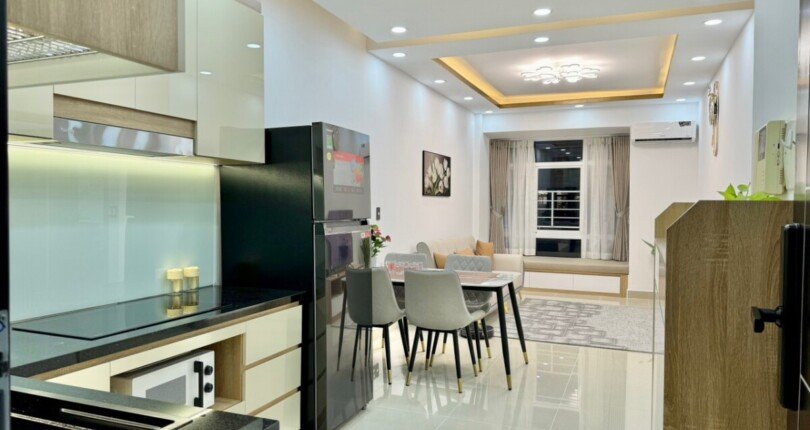 ban can ho dky garden 3 7 810x430 - Bán nhanh CH Sky Garden 3. DT 56m2 Nhà đẹp- Đầy đủ nội thất như hình-2pn-1wc View nam mát mẻ. Giá 4.280 Tỷ