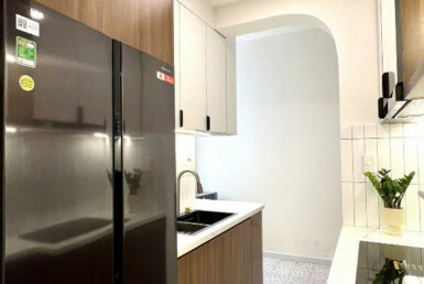 bep can ho can ban gap 1 385x258 - Cần bán căn hộ 71m2, chung cư Sky Garden 3, nội thất đầy đủ, nhà đang có hợp đồng thuê 19tr/tháng.