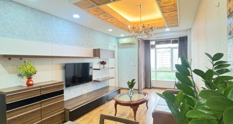 cho thue can ho sky garden 3 1 2 810x430 - Cho thuê căn hộ Sky Garden 3. DT 56m2- lầu cao- View hồ bơi- 2 Phòng-2wc- Giá cho thuê 12 Triệu/Tháng