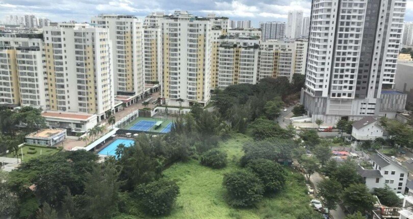 cho thue can ho sky garden 3 1 8 810x430 - Cho thuê căn hộ Sky Garden 3. DT 56m2 Lầu cao- View hồ bơi- 2 Phòng ngủ-1wc- Giá thuê 13 Triệu/Tháng