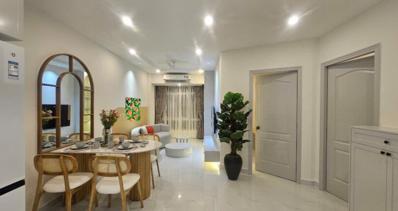 cho thue can ho sky garden 3 5 4 810x430 - Cho thuê căn hộ Sky Garden 3. DT 56m2 Nhà Đẹp- Mới 100% Chưa qua sử dụng- 2 Phòng-1wc- Giá thuê 19 Triệu/Tháng