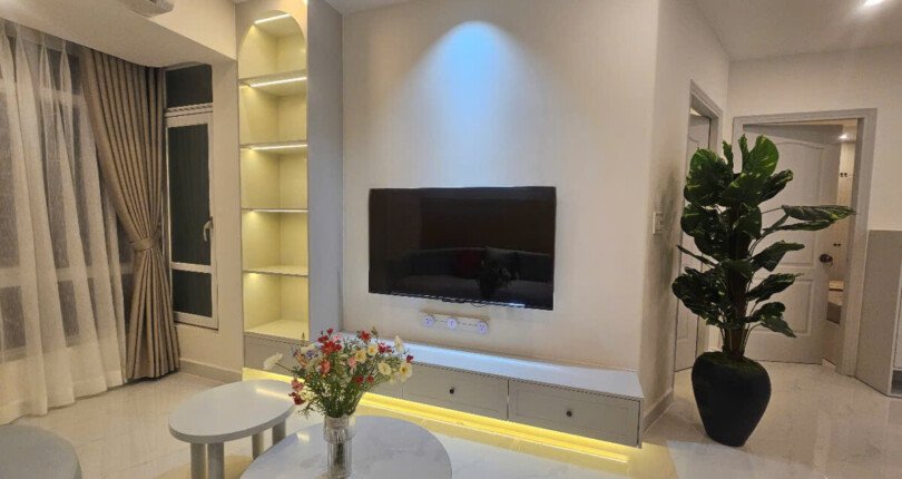 cho thue can ho sky garden 3 7 7 810x430 - Cho thuê căn hộ Sky Garden 3. DT 56m2 Nhà Đẹp- Mới 100% Chưa qua sử dụng- 2 Phòng-1wc- Giá thuê 19 Triệu/Tháng