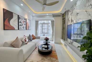 hinh anh phong khach can ho can ban 3 385x258 - Bán căn hộ chung cư Sky Garden 3, 72m2, 03pn, giá 6.290 tỷ, nhà mới, view Landmark 81.