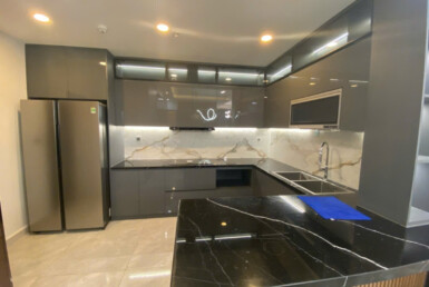 khong gian bep rong rai 1 385x258 - Mua b&aacute;n căn hộ chung cư The Peak Midtown m8 Ph&uacute; Mỹ Hưng gi&aacute; rẻ