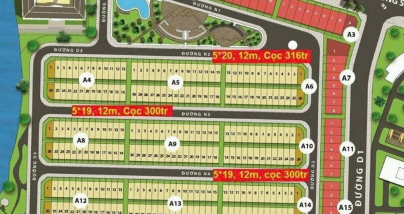 mat bang ban ve kdc nhon duc 810x430 - Giá mua bán đất nền nhà phố Khu dân cư Nhơn Đức Vạn Phát Hưng T7/2025